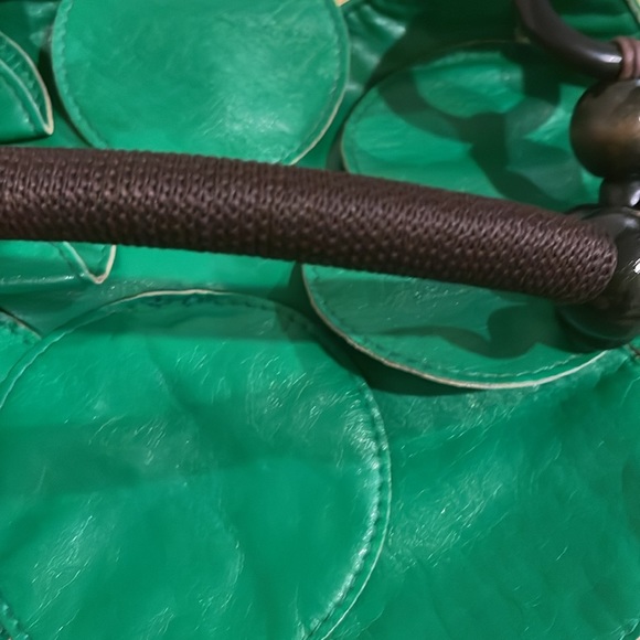 Kelly Green Faux leather bag - Picture 8 of 9